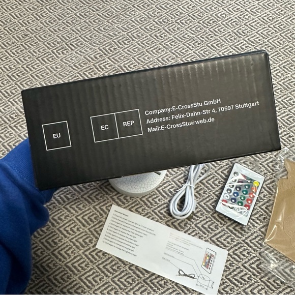 NEW 3D Sonic Hedgehog Anime Night Light LED Illusion Lamp Multi Color Table Lamp - Picture 6 of 9